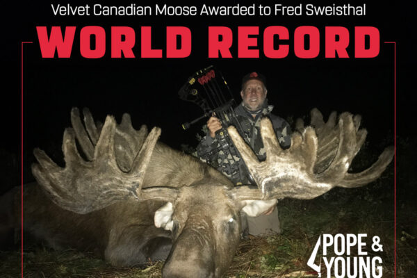 Fred Sweisthal - World Record Holder - Pope & Young - Velvet Canadian Moose