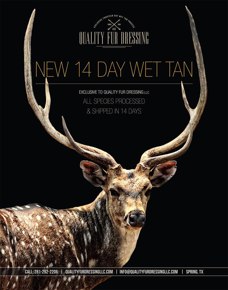 Quality Fur Dressing | The Leader in Fur Dressing | 14 Day Wet Tan | Breakthrough Magazine